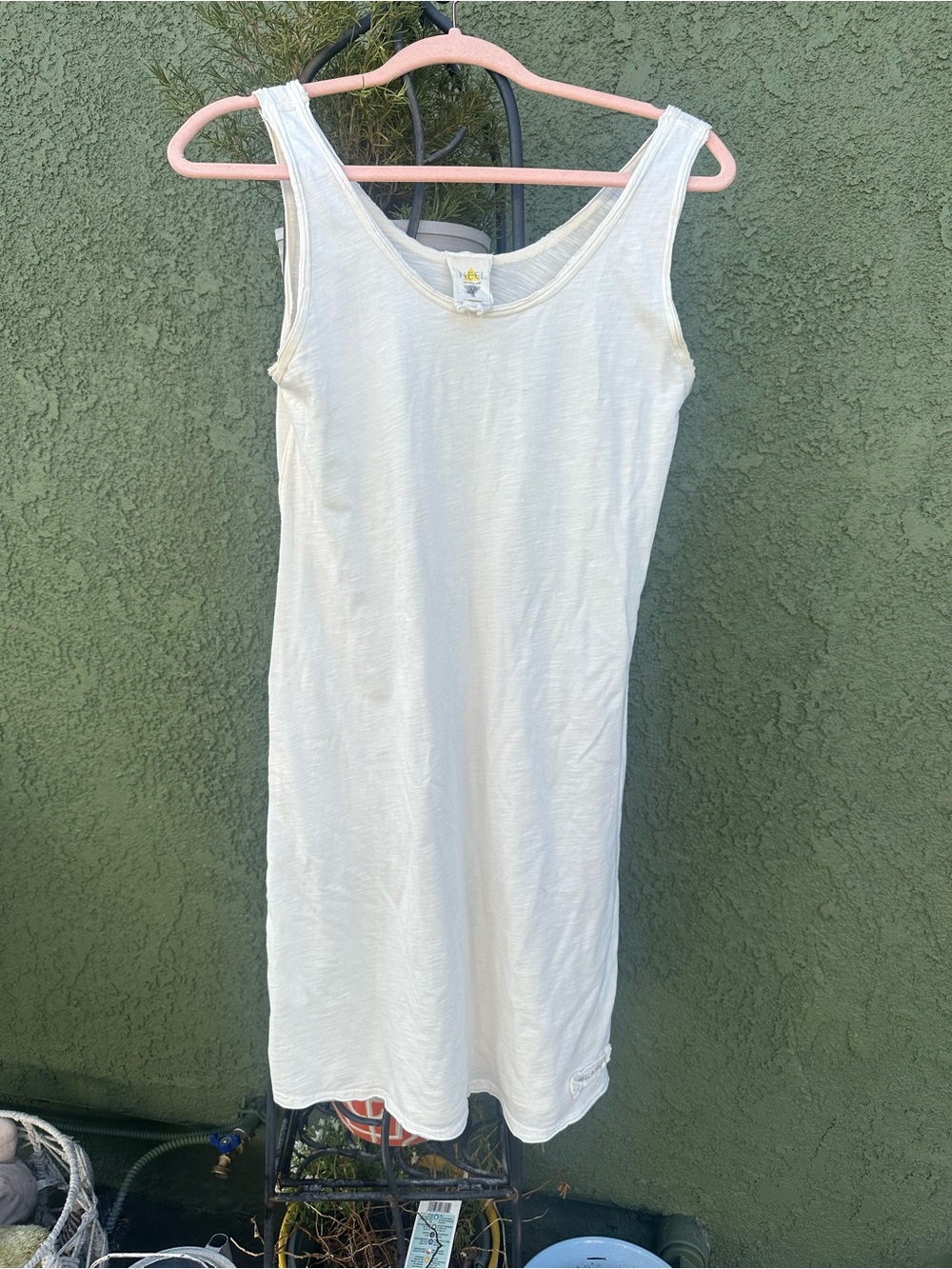 Classic White Sleeveless Midi Dress - Timeless Everyday Style